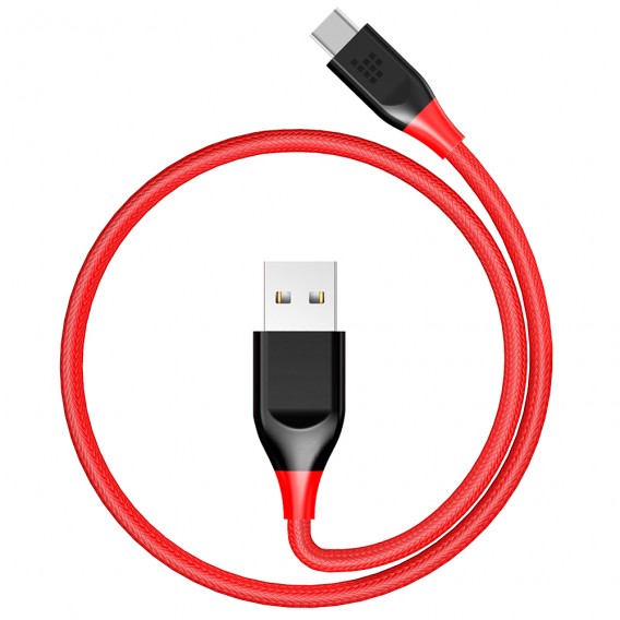 Cáp USB-C to USB 2.0 bện nylon kép dài 0.3m Tronsmart - ATC